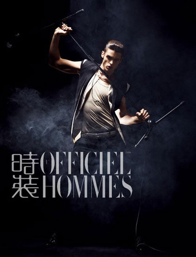 法國超模Baptiste Giabiconi演繹Dave Gahan