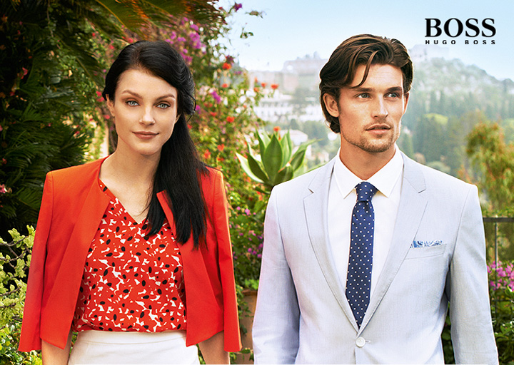 Hugo Boss 2013夏季優雅時尚大片