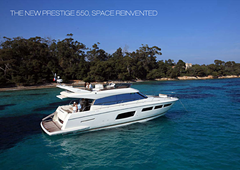 新型號PRESTIGE 550，在空間上徹底改造